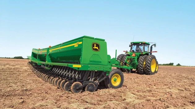 Механические зерновые сеялки John Deere 455