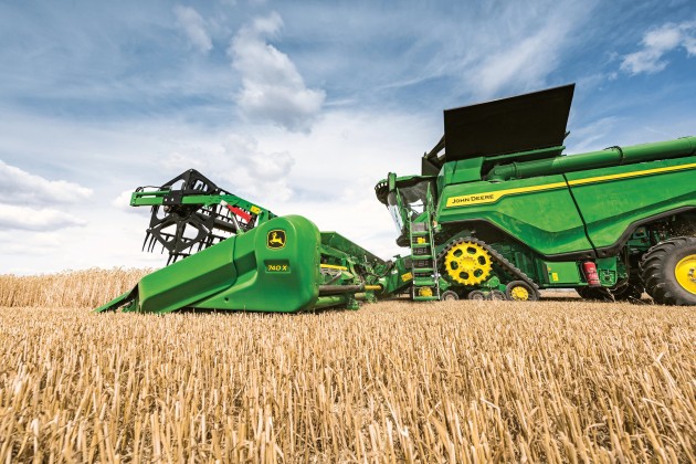 Зерновые жатки John Deere серии 700X