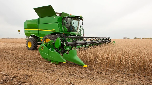 Зерновые жатки John Deere серии 600F